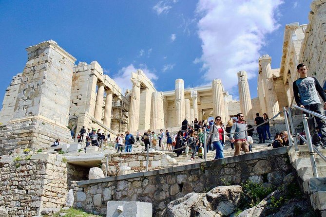 Athens: Guided Tour of Acropolis and Parthenon Tickets Included - Stop 1: Acropolis entry and the stories behind the monuments