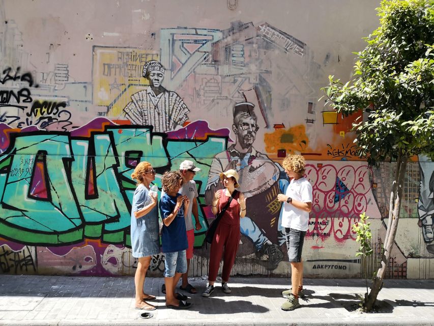 Athens: Guided Urban Street-Art Tour - Omonoia, Modern Tension on the Walls