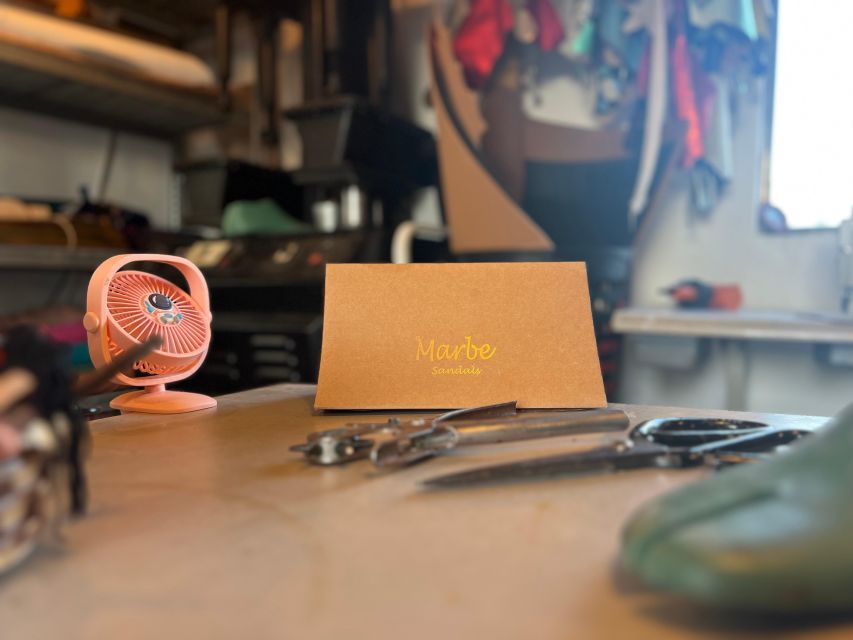 Athens: Make your own Leather Sandals Workshop - Step 1: foot measurements, because custom means more than style