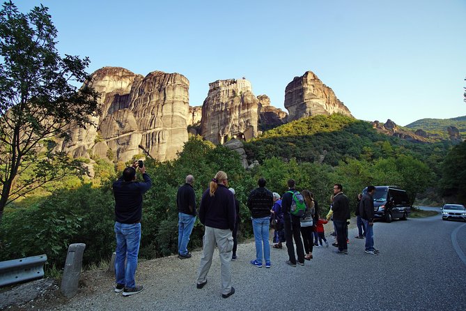 Athens: Meteora Monasteries, Hermit Caves Tour with Pickup - St Stephen, Roussanou, Holy Trinity, and other rock-top stops