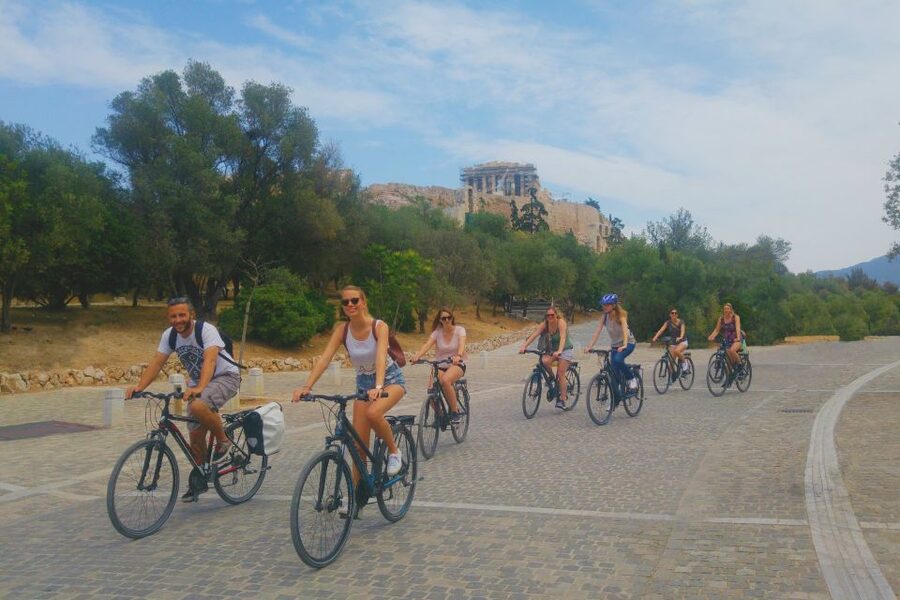 Athens: Old Town Highlights Guided E-Bike Tour - Olympic icons, plus the view moments that sell the experience