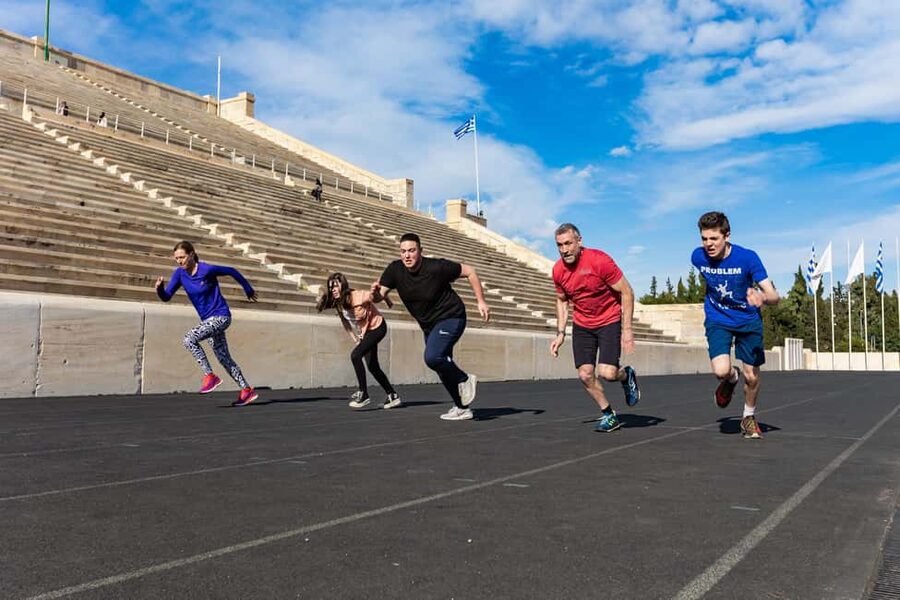 Athens: Olympic Games Workout Session - The Zappeion start point: a neoclassical warm-up with Olympic context