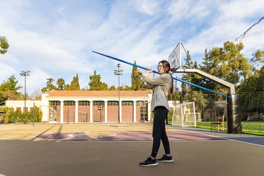 Athens: Olympic Games Workout Session - The marathon-mindset moment: running the marble track at the Panathenaic Stadium