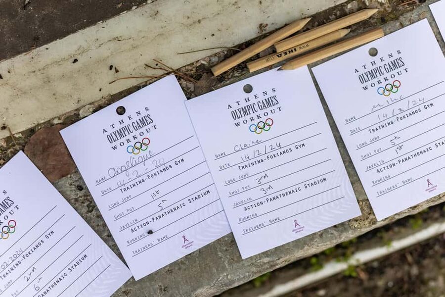 Athens: Olympic Games Workout Session - How the trainer turns sports history into something you can do