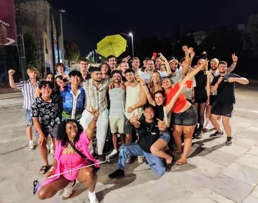 Athens Party Pub Crawl with Unlimited Drinks & Club Access - What this night is really best for