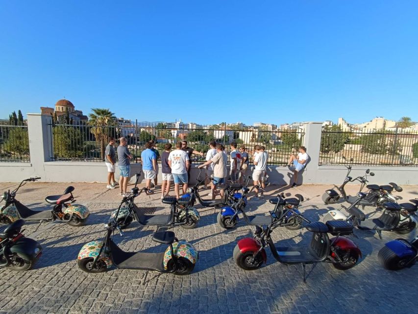 Athens: Premium Guided E-Scooter Tour in Acropolis Area - Key things to know before you go