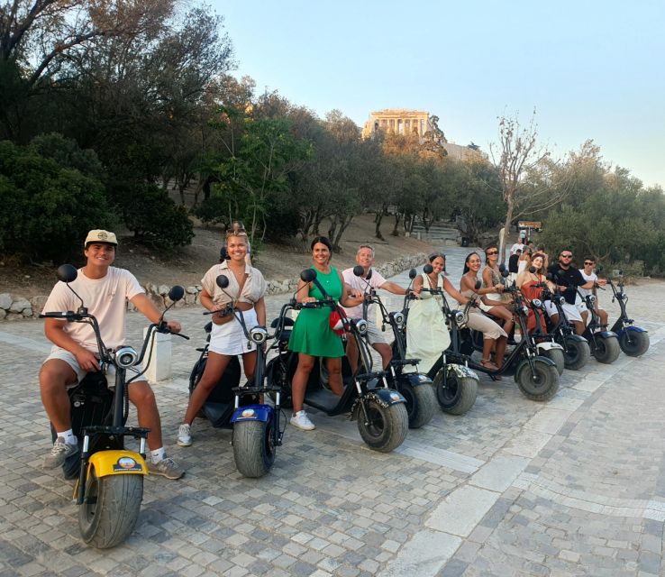 Athens: Premium Guided E-Scooter Tour in Acropolis Area - Safety, pace, and group size: Why people feel comfortable