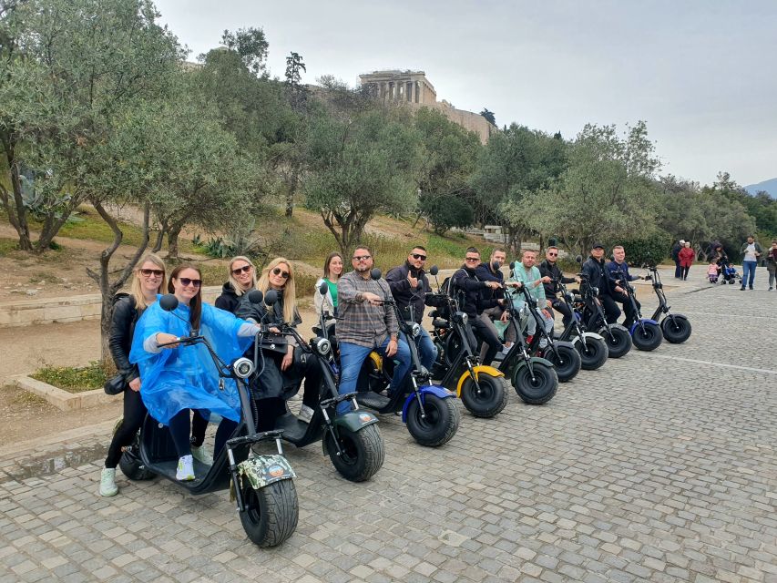Athens: Premium Guided E-Scooter Tour in Acropolis Area - The Secret Stop and Pnyx Hill: A Viewpoint That Changes the Trip