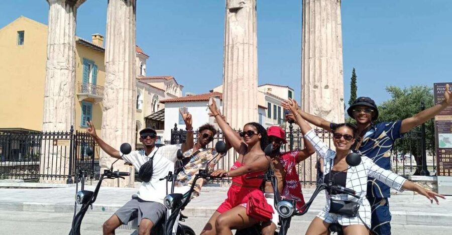 Athens: Premium Guided E-Scooter Tour in Acropolis Area - Odeon of Herodes Atticus and Thiseio: Learning Athens from the Ground Up