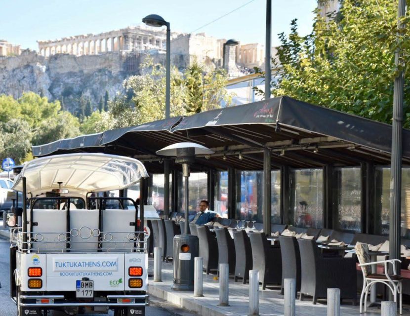 Athens: Private 3-Hour City Tour on Eco-Friendly Tuk Tuk - Mount Lycabettus: the big city view, with a climb you must plan for