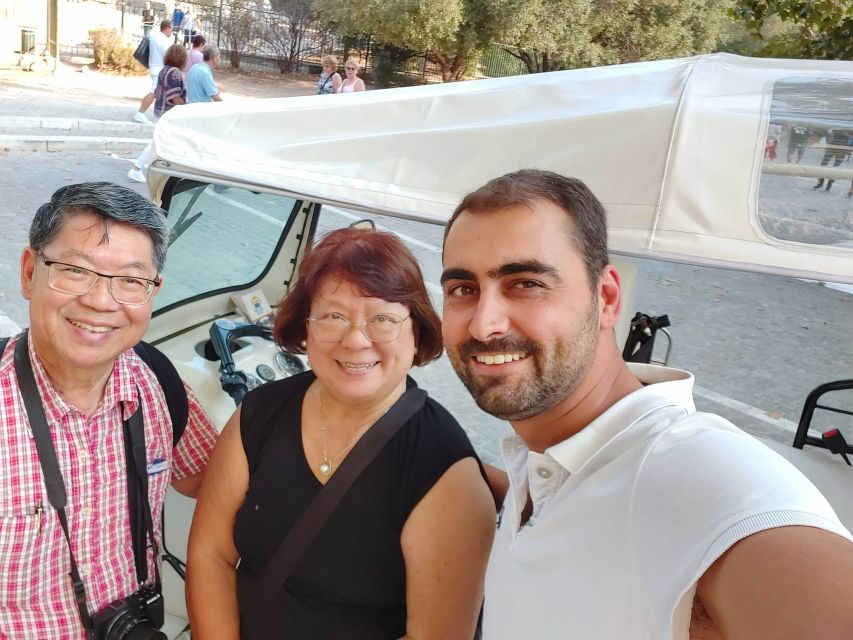 Athens: Private 3-Hour City Tour on Eco-Friendly Tuk Tuk - The Acropolis stop you can’t skip, and what “walk time” really means
