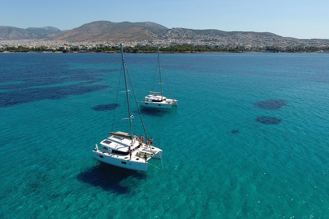 Athens Private Luxury Catamaran Cruise with Traditional Greek Meal and BBQ - Private Means Your Pace, Not a Crowd Schedule