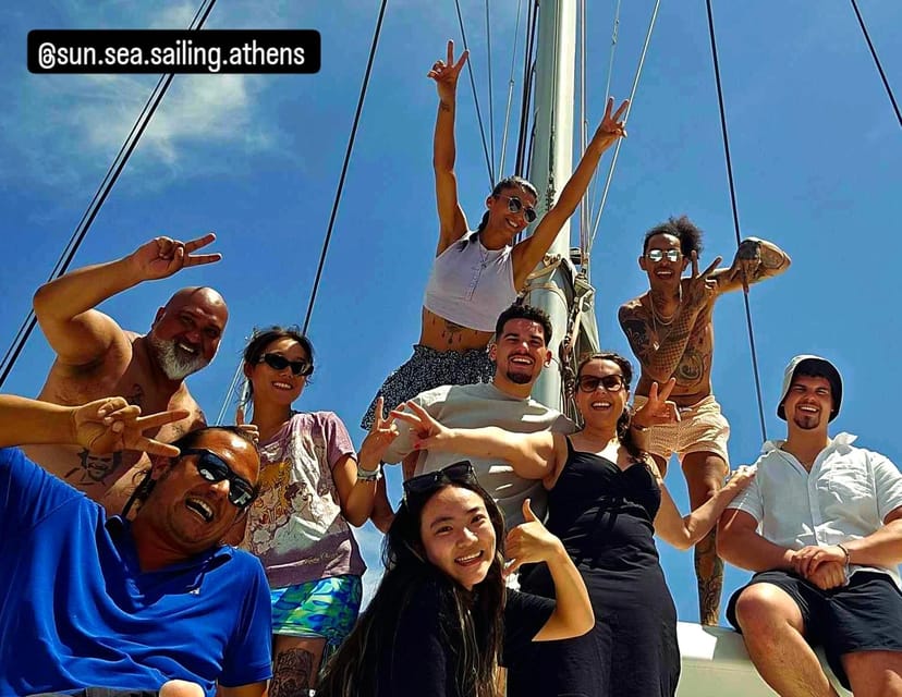 Athens: Riviera Catamaran Tour with Fresh Meal and Drinks - Vouliagmeni and Asteras Bay: Calm-Water Swimming That’s Great for Most People