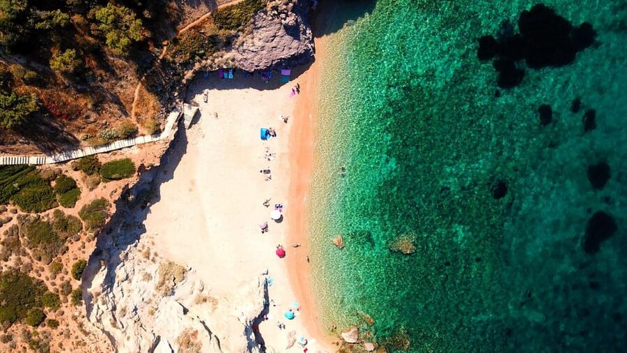 Athens Riviera: Poseidon Temple & Lake Vouliagmeni Day Tour - Kape Beach, swimming time plus a built-in reset moment