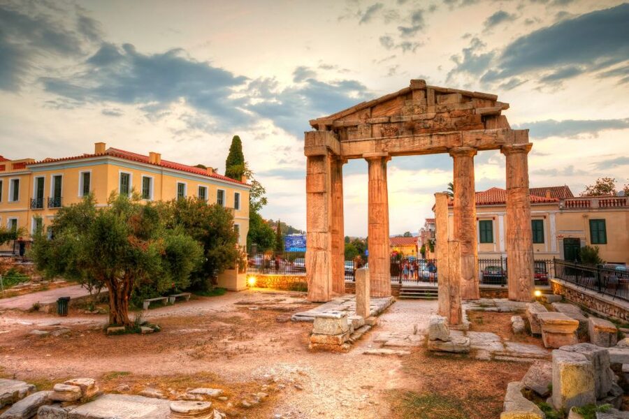 Athens: Roman Agora & Ancient Agora E-ticket & 2 Audio Tours - Ancient Agora construction reality, and how to avoid a last-minute headache