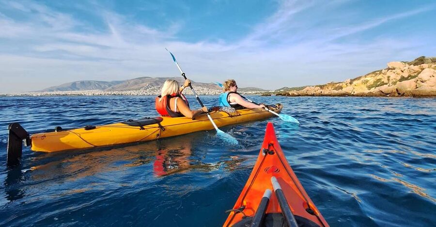 Athens: Sea Kayak Sunset Tour - Sunset From the Athens Riviera, From Your Kayak Seat