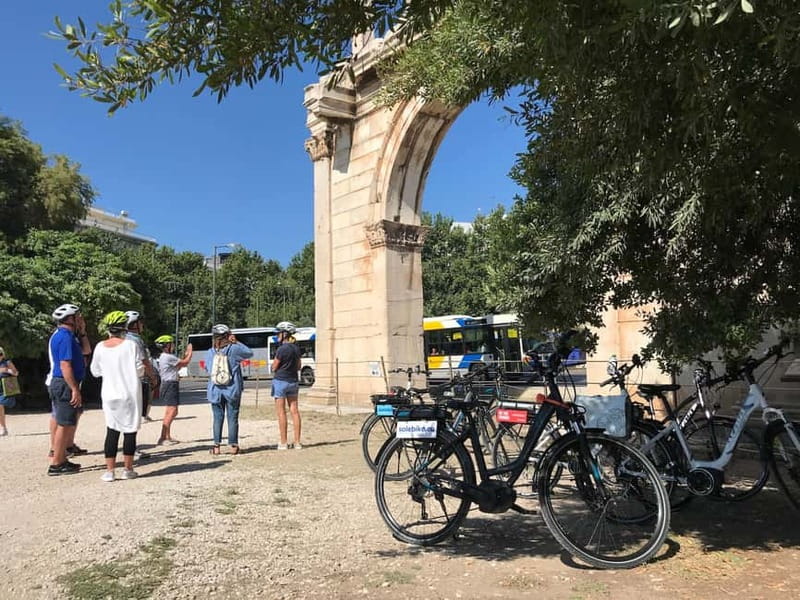 Athens: Small-Group E-Bike Tour of Historic Highlights - Hadrian’s Library and the Tower of the Winds: timekeeping you can see