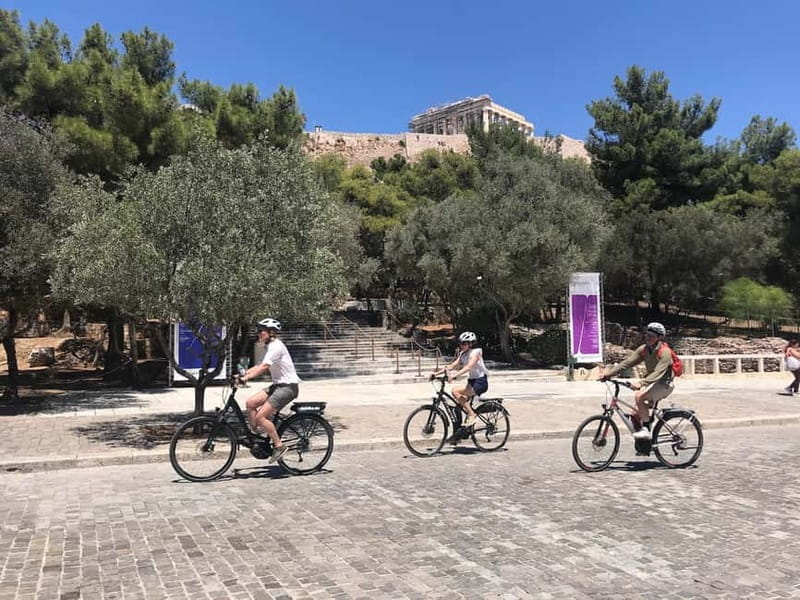 Athens: Small-Group E-Bike Tour of Historic Highlights - Areopagus first: a big-city view before the heavy history