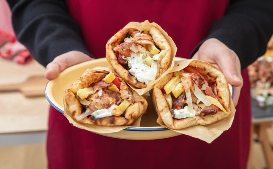 Athens: Street Food Tasting Tour - Souvlaki and tzatziki, plus beer or wine for the full street-food feel