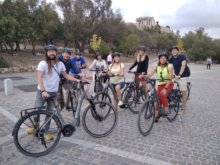 Athens: Sunset Bike Tour - Presidential Mansion and the changing of the guards moment