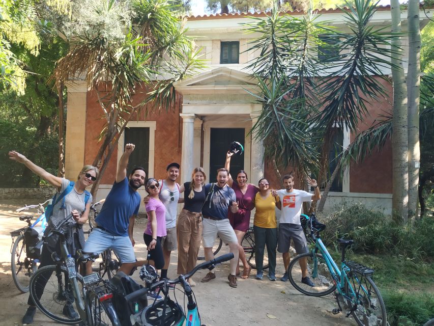Athens: Sunset Bike Tour - Panathenaic Stadium: a photo stop with Olympic Games context