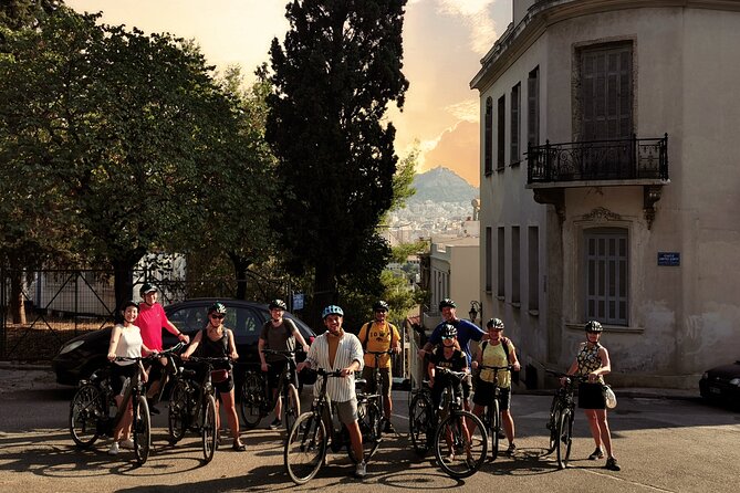 Athens Sunset Electric Bike Tour - Bikes, helmets, and the practical height rule for e-bikes
