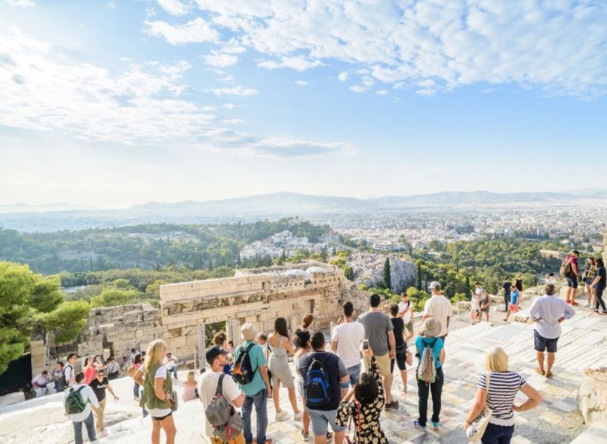 Athens: The Acropolis Walking Group Tour with a French Guide - Temple Athena Nike and the Propylaeum gateway: learning to read architecture