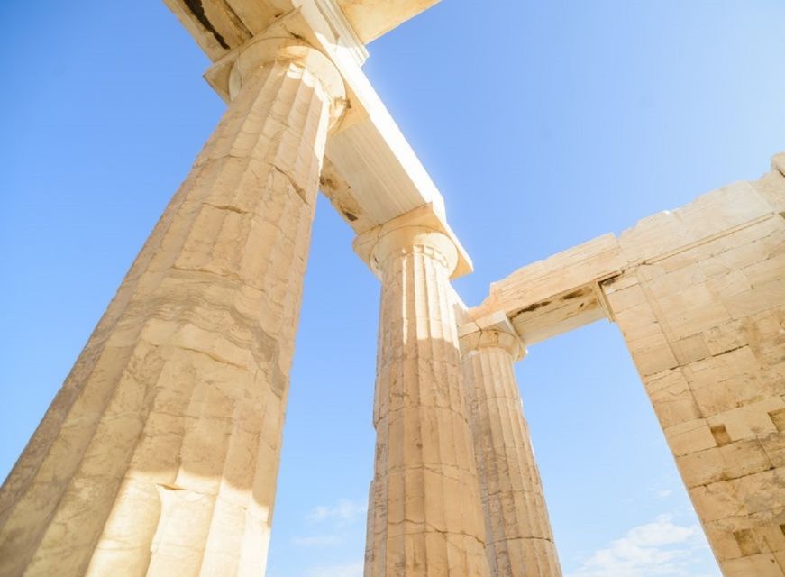 Athens: The Acropolis Walking Group Tour with a French Guide - Erechtheum porch and the Caryatids: why small figures matter