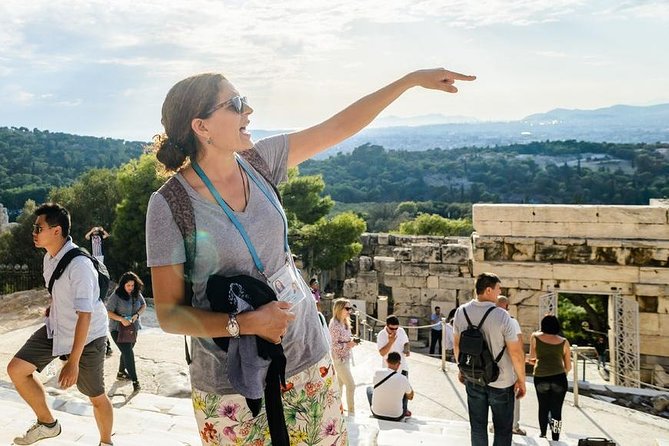 Athens Tour: Acropolis, Acropolis museum, and Greek lunch - Climbing the hilltop: Theater of Dionysus to the Parthenon