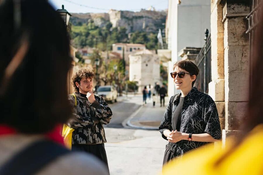 Athens: Women in Ancient Greece Guided Walking Tour - Gate of Athena Archegetis and the myth that shapes real life