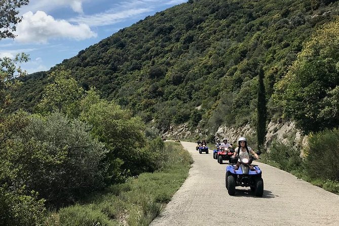 ATV Quad Guided Sightseeing/ Exploring Tour@The Pink Palace Corfu - Stop 2: Paramonas Beach for a real break