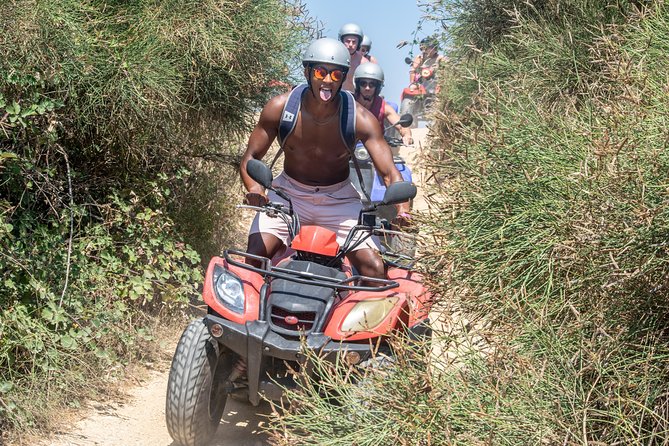 ATV Quad Guided Sightseeing/ Exploring Tour@The Pink Palace Corfu - The second viewpoints and the Corfu city panorama