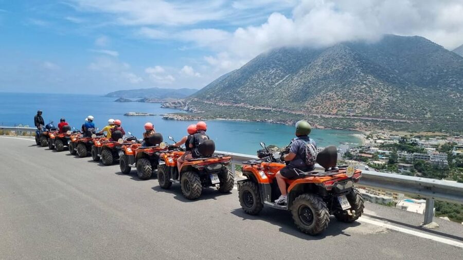 Bali & Panormo Rethymno:Quad Safari & visit Cave 57km 4hours - Psiloritis and valley views that make the ride feel worth it