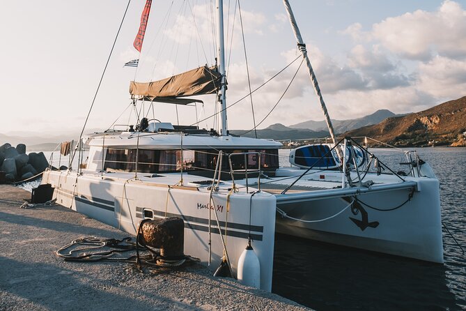 Balos & Gramvousa Luxury Catamaran Sailing Cruise from Kissamos - Balos Lagoon Stop: Turquoise Water, Snorkeling, and SUP Time