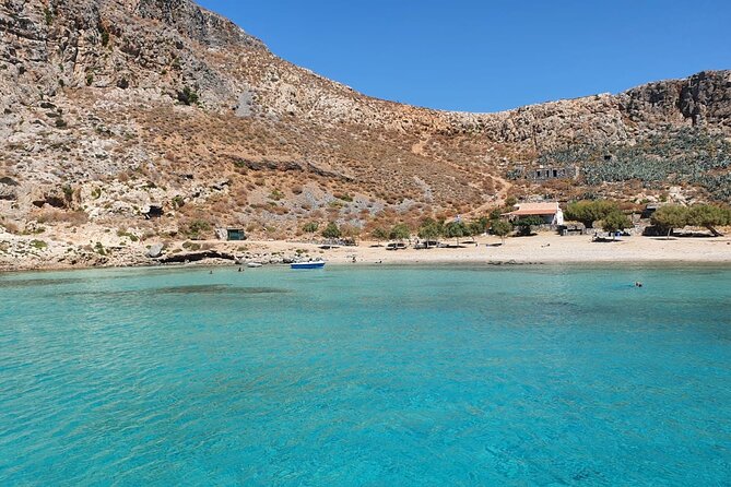 Balos Shared Catamaran Cruise (small groups up to 10 or 22ppl) - Stop Two, Gramvousa Island: Pirate Fortress Views and Swim Options