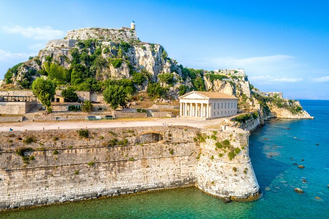 Best Corfu Tour with Boat Trip & Old Town for Cruise Passengers - Getting Started at the Corfu Cruise Port (J A T Sign and Real Timing)