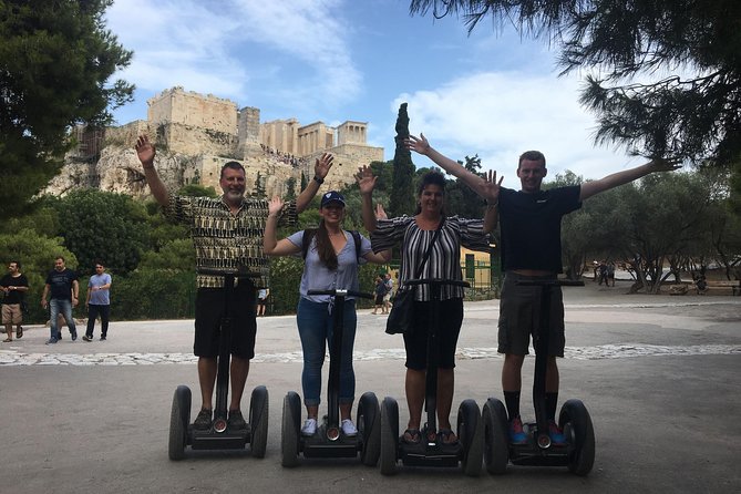 Best of Athens City Segway Tour - New Acropolis Museum glimpse: orientation before the hills