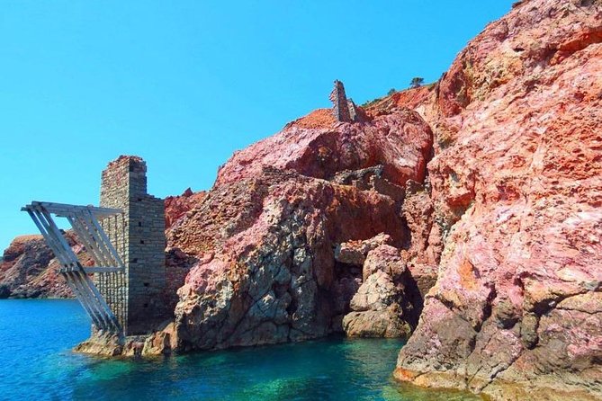 Best of Milos and Poliegos Catamaran snorkelling Cruise with BBQ - Old sulfur mines and the Cape Vani vibe: remote Milos by sea