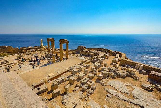 BEST OF RHODES ISLAND - PRIVATE Tour - Panoramic Rhodes views, Apollo’s temple area, and the stadium amphitheatre combo