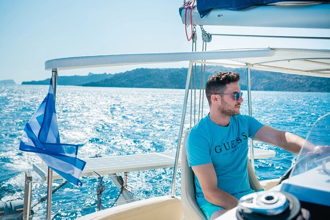 Best of Santorini Private Half-Day Catamaran Cruise with transfer and meal - Value and price: what $1,448.19 per group really means