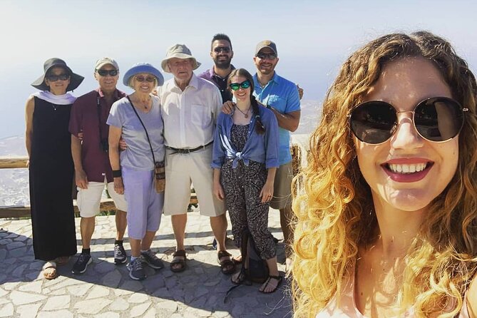 Best of Santorini Sightseeing Guided Tour 5h - Profitis Ilias monastery viewpoint above Pyrgos