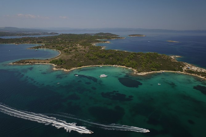 Blue Lagoon-Vourvourou Lunch Cruise from Ouranoupolis - Timing and where to meet at Ouranoupoli