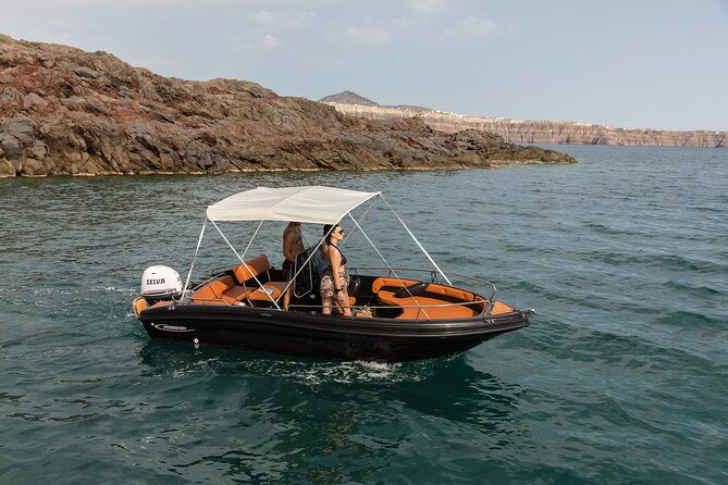 Boat Rental in Santorini License Free - The 10am to Late Schedule (After Sunset Included)