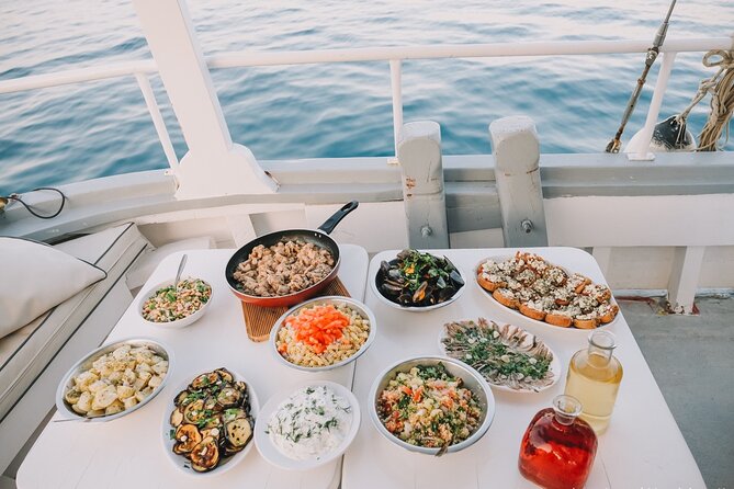 Boat Trip to Anthony Quinn, Kallithea & Traganou Bays - Captain and Crew Energy: The Difference Between a Trip and a Good Day