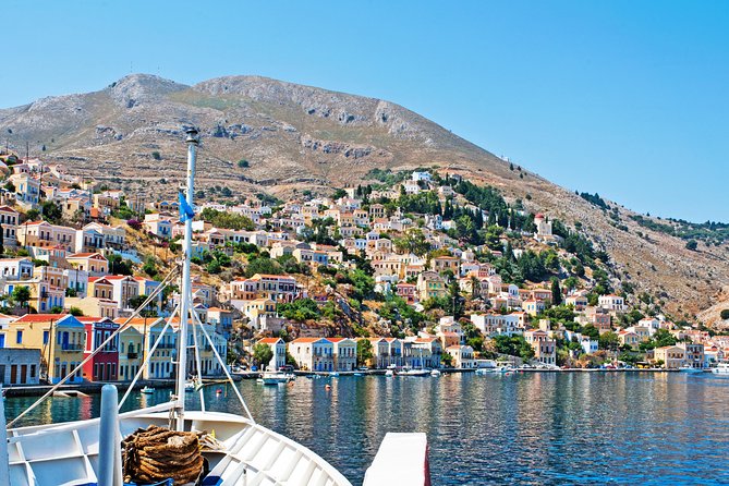 Boat Trip to Symi Island with swimming stop at St George Bay - Symi Island: 3 Hours Of Walking, Photos, And Lunch Choices