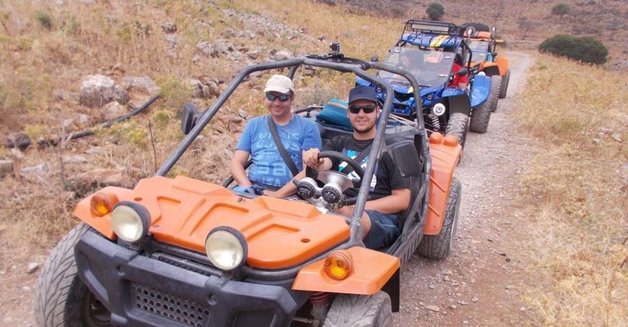 Buggy safari Crete (Transfer and lunch) analipsi- hersonisos - The two-seater buggy: beginner-friendly, but plan for real driving