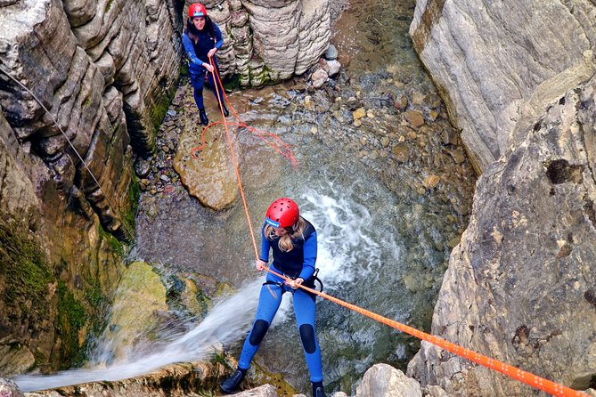 Canyoning trip at Zagori area of Greece - Section A - Safety and confidence, especially for kids and first-timers