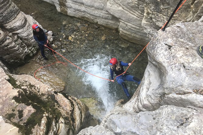 Canyoning trip at Zagori area of Greece - Section A - Gear and clothing: what you bring vs what they handle