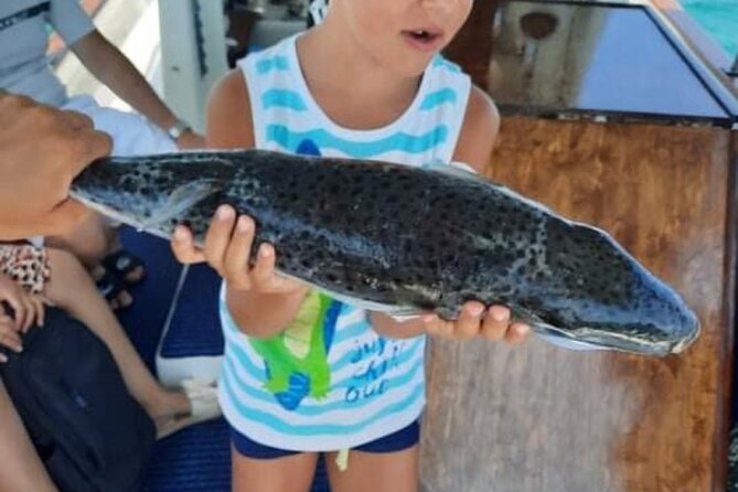 Captain Manolis Fishing with barbecue on the boat - Meet Captain Manolis: small group energy, clear help