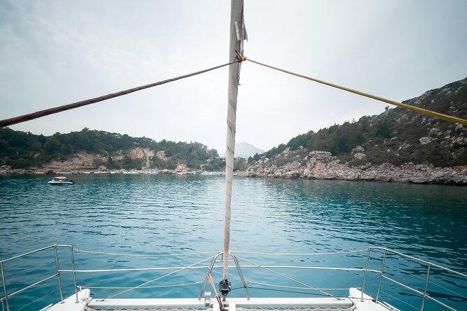 Catamaran Cruises Rhodes - 6 Hours Day Cruise ALL INCLUSIVE - Afandou Beach: Lunch on the Water and Another Swim Break